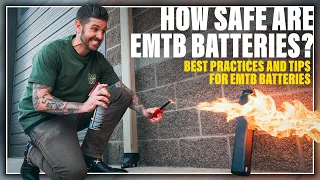 How Safe Are EBIKE Batteries? Best practices and tips for your eMTB Battery.