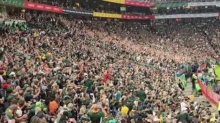 Mexican wave - Springboks v All Blacks Ellis Park 13-08-2022