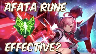 VIOLET AFATA RUNE DOES IT WORK? | Dimensional Breaker Violet Skin Gameplay!