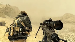 Call of Duty Modern Warfare 2 Sniper Mission Gameplay HD