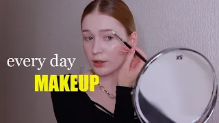 мой повседневный макияж✨ базовая косметичка💄 my every day makeup