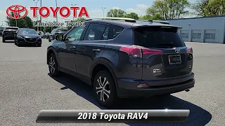 Used 2018 Toyota RAV4 LE, East Petersburg, PA U21655A