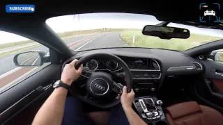 AUDI RS4 AVANT 4.2 FSI V8 LOUD! ACCELERATIONS POV DRIVE SOUND EXHAUST