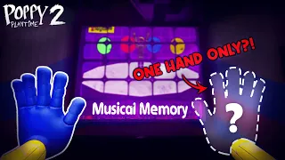 How to beat Musical Memory with only ONE HAND - Poppy Playtime Chapter 2 Glitches
