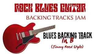 Blues Backing Track in B (Jimmy Reed Style)