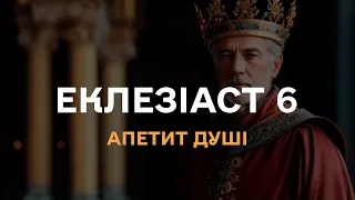 Еклезіаст 6. Про справжнє зло, багатство, багатодітність та викидня. Біблія українською мовою