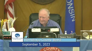 Winnebago County Board 9/5/23