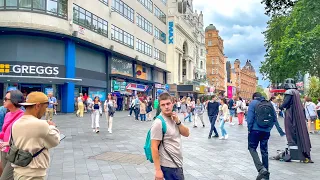 Walking Tour of LEICESTER SQUARE in Central London - Summer in the UK | 4K HDR