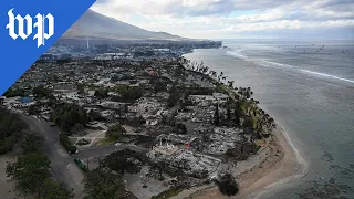 Maui fires destruction ‘like a bomb went off,’ governor says