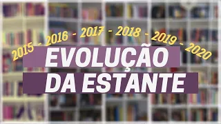 EVOLUÇÃO DA ESTANTE EM 5 ANOS | Patricia Lima