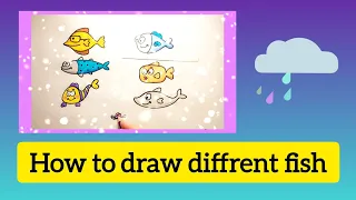 Do you want your paintings to stop being repetitive? Part7 (fish). how to draw fish?