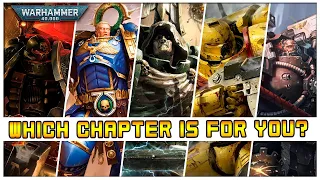 1 Hour of Space Marine Propaganda - Choosing your Space Marine chapter!