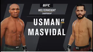 Kamaru Usman vs Jorge Masvidal