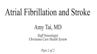 Atrial Fibrillation and Stroke, Tai, 1/2
