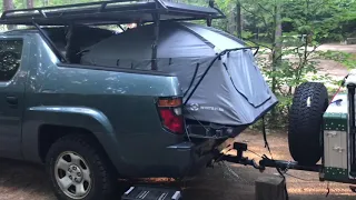 Honda Ridgeline w/ adventure trailer