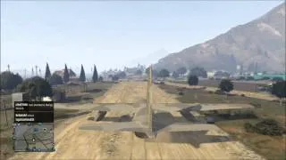 GTA V Land And Takeoff From Sandy Shores Airfield And McKenzie Airfield With Titan