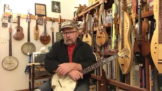 “Unclouded Day” clawhammer banjo and guitar, John 3