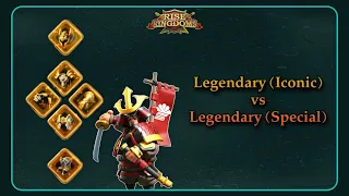 Archer Equipment Test (Iconic Legendary VS Special Legendary) - Rise of Kingdoms