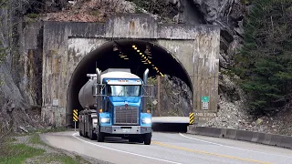Trains Trucks and Tunnels! The Start of Spring 2022 in the Fraser Canyon, British Columbia