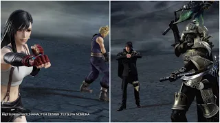 Tifa and Cloud Vs. Gabranth and Noctis | DISSIDIA FINAL FANTASY NT