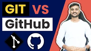 Git vs Github Explained - Easy Explanation - Hindi