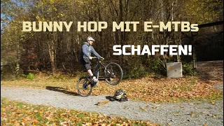 Bunny Hop mit schweren / langen Bikes schaffen (z.B. E-MTBs) | Fahrtechnik-Tipps