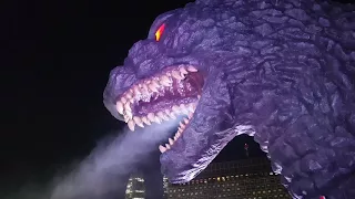 Godzilla Statue Roar Tokyo