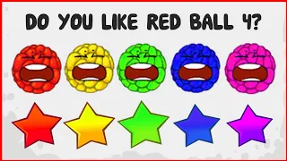 RED BALL 4: FIVE COLOR BIRBERRY BALLS VS ALL BOSSES SUPERSPEED GAMEPLAY VOLUME 1,2,3,4,5