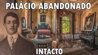 ESTE PALÁCIO ABANDONADO É UMA CÁPSULA DO TEMPO; PERTENCEU A UMA NOBRE E RICA FAMÍLIA - URBEX