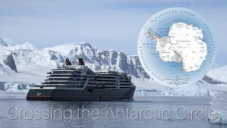 Crossing the Antarctic Circle time-lapse with relaxing music