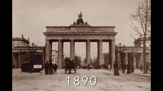 Берлин, Бранденбургские ворота. Красота сквозь историю.