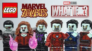 Custom Printed LEGO Marvel Zombies What If Minifigures