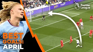 The FINEST Premier League goals scored in April ft. Erling Haaland & Son Heung-min