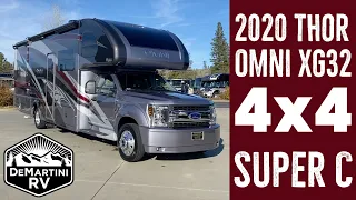 2020 Thor Omni XG32 4x4 Diesel Motorhome