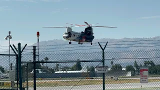 Worlds largest helicopter water bomber The Chinook CH 47