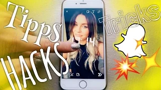 Die 8 coolsten SNAPCHAT - Tipps, Tricks & Hacks | Dagi Bee