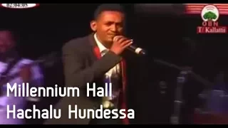 Millennium Hall Benefit Concert - Hachalu Hundessa