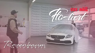 Fahrzeugübergabe | Mercedes C63 AMG Cabrio | Rosenbaum Automobile | FLO-liert