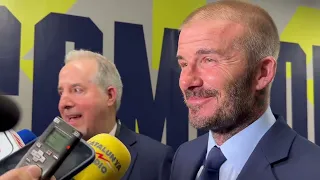 David Beckham and Jorge Mas talk Inter Miami's FIRST cup after penalty shootout win vs. Nashville SC