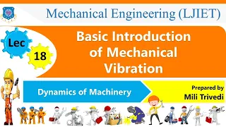 L 18 Basic Introduction of Mechanical Vibration | Free vibration and Damped Free Vibrations |