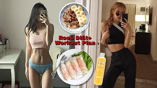 BLACKPINK Rosé Diät | KPOP DIÄT+ WORKOUTS FÜR 3 Tage