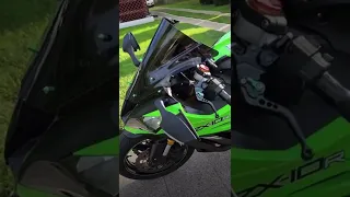 2014 KAWASAKI NINJA ZX10R M4 Exhaust System Sound (Walkaround)