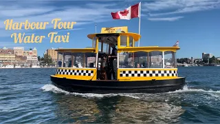 Harbour Tour Water Taxi In Victoria BC Canada 🇨🇦 #watertaxi || Manoo Creations