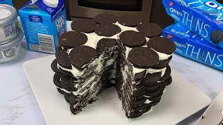 Oreo Ice Box Cake