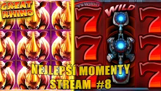 🥇 NEJLEPŠÍ MOMENTY 💰 STREAM #8 🎥 GREAT RHINO 3X BONUS 🤯 TURBO SLOTS A DALŠÍ! 🤑 APOLLO GAMES CASINO ⭐