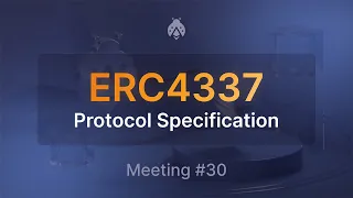 ERC 4337 Account Abstraction Core Devs call - Meeting #30