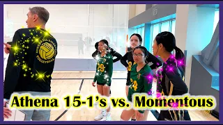 Athena 15-1's vs. MMTS VBC 4/14/24