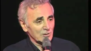 Charles Aznavour chante Venecia sin ti 1995   Carnegie  Hall