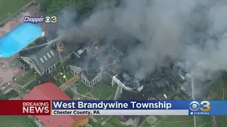 4 Children, 2 Adults Rushed To Hospital After Chester County Fire