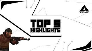 Top 5 Highlights #1 | Accel League - Majors Cup | Week 1